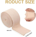 Size B tubular bandage roll showing breathable cotton spandex texture.