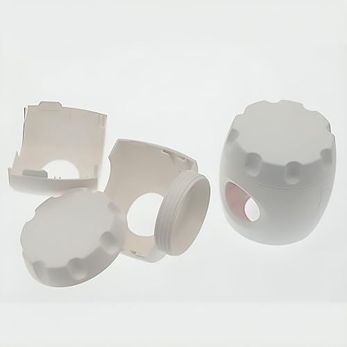 Side angle view highlighting the durable eco friendly plastic material of the toddler lock
