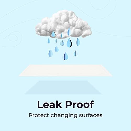 Peekapoo waterproof changing mat unfolded on surface