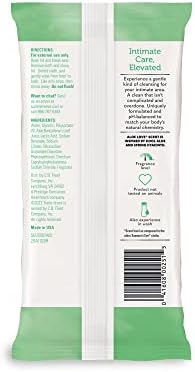 Bulk pack of Summer's Eve 32 count aloe scented daily feminine cleansing cloths.