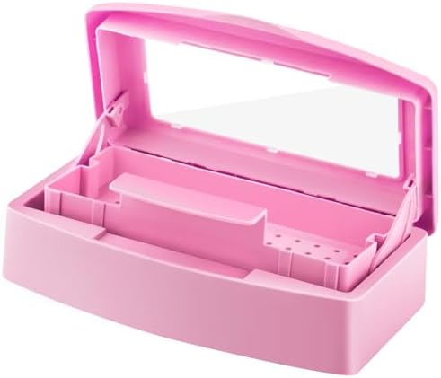 Gusnilo nail tool sterilizer box with lid open