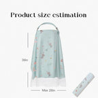 Nursing cover showing the rigid arch neckline support ring feature.