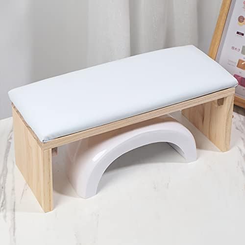 Angnya professional microfiber leather nail arm rest front view