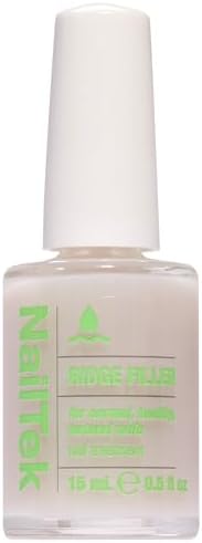Nail Tek smoothing base coat polish packaging displaying product instructions and fluid ounce size.