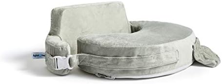 Side view of My Brest Friend nursing pillow with side storage pocket