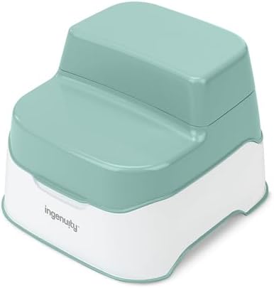 Top view of Ingenuity potty trainer showing splash guard