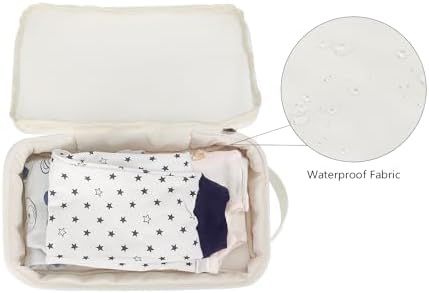 Baby Diaper Bag Organizer Pouches - 2 Pack Waterproof Pod Hanging Diaper Bag Mesh Bag Reusable, Washable or Baby Cloth Diapers (Black&White) - Image 5