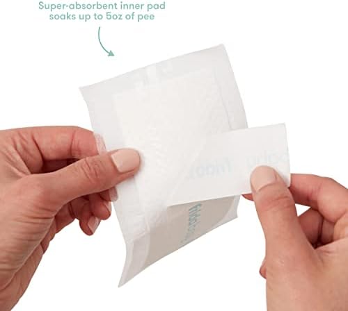 Close up of the durable multi layer leak proof material used in Frida Baby potty training bags