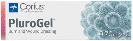 PluroGel biocompatible water soluble gel for treating second degree burns and ulcers.