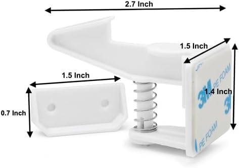 Suniry no drill cabinet lock mechanism in action
