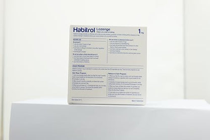 Authentic Habitrol 216 count mint lozenges for smokers quitting journey