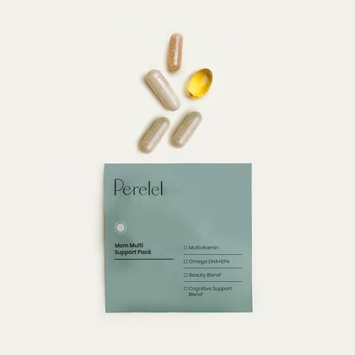 Perelel postnatal vitamin nutritional ingredient panel