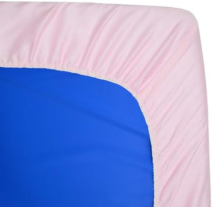 American Baby Company daycare rest mat cover stretched over standard folding mat