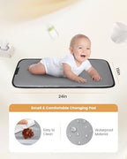 Lovevook small diaper backpack paired with included changing pad