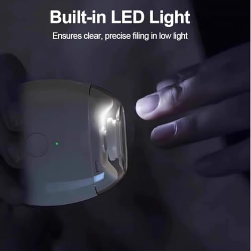 Safety feature demonstration of electric nail clipper