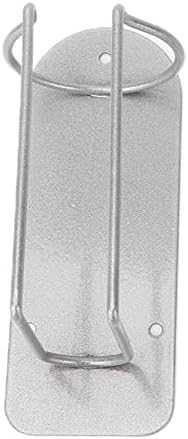 Side profile of the stainless steel salon storage organizer highlighting its sturdy heavy duty design