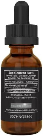 3 Leaf Naturals unflavored liquid mineral drops upright view