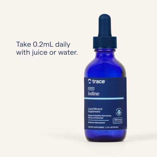 Trace Minerals ConcenTrace formula nutritional facts label close up