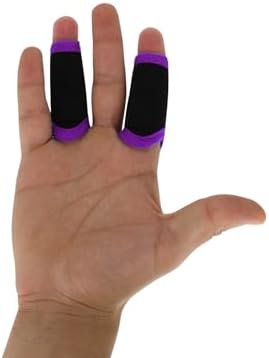 Sports compression finger sleeve on hand demonstrating basketball grip support