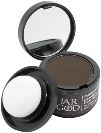 Hairline Root Touch-Up Powder for Instant Gray Coverage and Temporary Hair Color for Roots and Highlights for Women & Men (0.14 Ounce (Pack of 2), Dark Brown) - Image 5