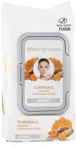 Spascriptions Turmeric Makeup Remover Wipes packaging details