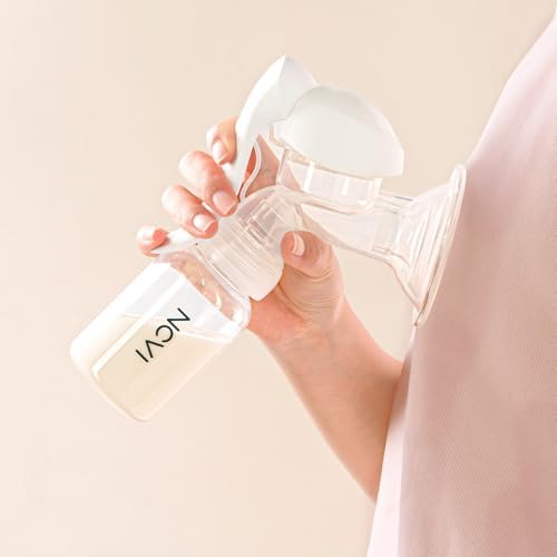 NCVI manual breast milk pump white basic version for small nipples