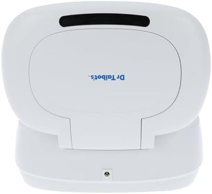 Dr. Talbot's wipe warmer showing clear view window