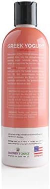Bark2Basics professional grade dog shampoo bottle highlighting the paraben free and biodegradable icons.