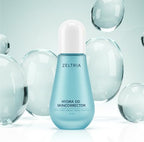 Zeltria HydraDD SkinCorrector side profile showing light blue gradient packaging