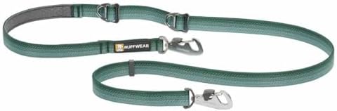 Close up of Ruffwear locking Crux Clips on dog leash