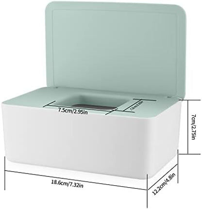 XhjzgcTech refillable wipe container showing sealing lid mechanism