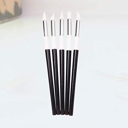 Demonstration of precision nail polish remover pen on cuticles