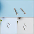 Thirty pieces pack of durable stainless steel shear extensions arranged neatly