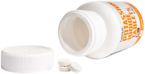 MIRA Safety stable iodine pills for thyroid defense expiration date stamp