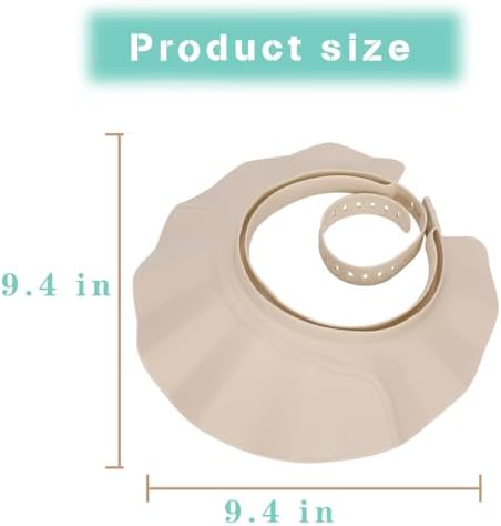 Kolahol children shampoo cap showing flexible stretch fit product details