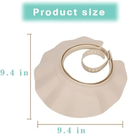 Kolahol children shampoo cap showing flexible stretch fit product details
