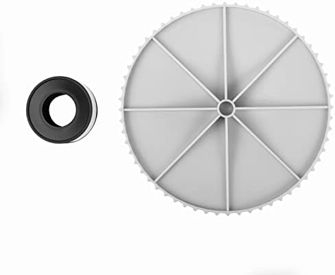 Thread sealing tape and adapter cap assembly for SFX1000 skimmer conversion