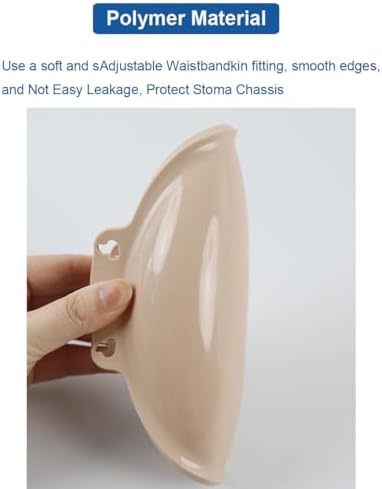 Close up of the adjustable buckle on the ninety centimeter elastic ostomy band