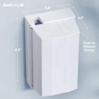 Jool Baby outlet cover box installed on wall outlet