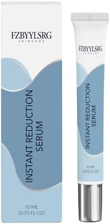 Close up of Fzbyylsrg eye serum tube for wrinkle reduction