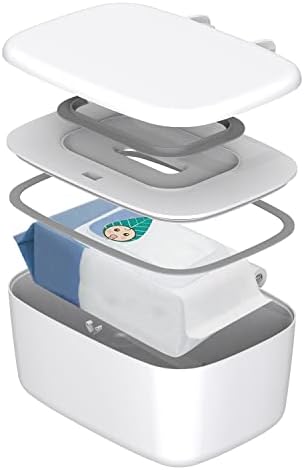 Zdolmy non-slip wipe container for nursery