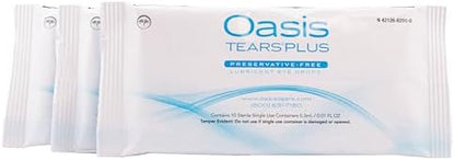Oasis Medical brand lubricant eye drops for moderate to severe dry eye symptoms.