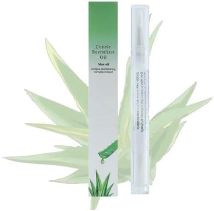 Meschett aloe vera cuticle oil pen for nail health treatment
