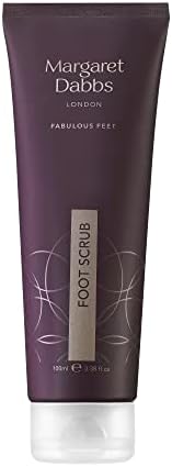 Margaret Dabbs London foot scrub tube packaging texture