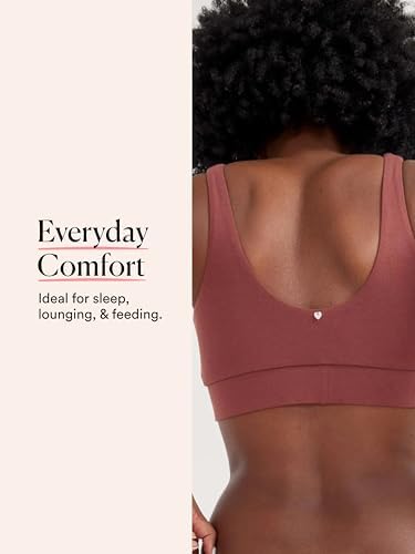 Side profile of Hatch wireless nursing bralette