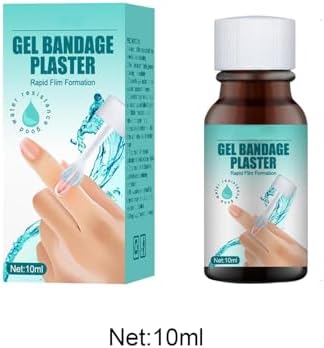 Two pieces of ten milliliters quick drying liquid bandage plaster packaging details.