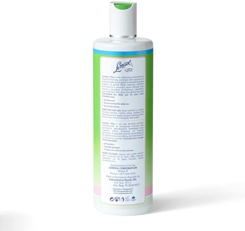 Lemisol 16 Fluid Ounce bottle for sensitive skin care and intimate protection