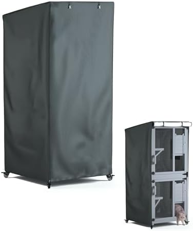 Seal Bailey heavy duty rain sheet close up on the visible window section showing cat monitoring functionality