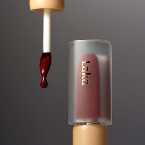 Laka Fruity Glam Tint, 4.5g/0.15oz, Glowing Lip Stain with Wide Color Spectrum, Hydrating & Lightweight Texture, Buildable Color, Non-Sticky, Vegan, K-Beauty (#123 Unsweet berry) - Image 5