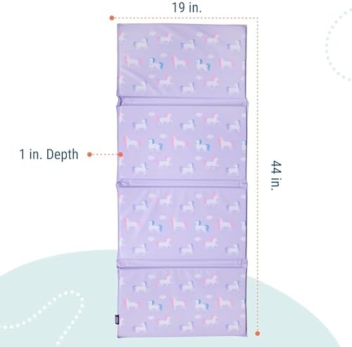 Wildkin nap mat rolled up with carrying handle